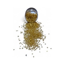 Epoksi Çalışmalarınız İçin Parlak Cam Kırıkları 2-4 Mm Gold 100 Gr