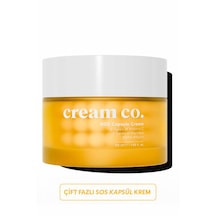 Cream Co. Leke Karşıtı Cilt Tonu Eşitleyici C Vitamini içeren Nemlendirici Kapsül Yüz Kremi 50 ML