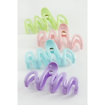 Zikzak Renkli Mandal Toka 12 Cm Yeşil