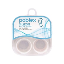 Poblex Silikon 4 Lü Kulak Tıkacı