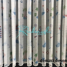 Tül Perde Brillant 6 Farklı Çocuk Odası Yeni Desenler Çok Renkli