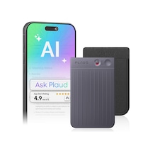 Yapay Zeka Ses Kaydedici, Plaud Note Ses Kaydedici, Kılıflı, Uygulama Kontrolü, Aı Teknolojisi İle Transcribe & Özetleme, 112 Dil Desteği, 64 Gb Bellek, Dersler, Toplantılar, Aramalar İçin Ses