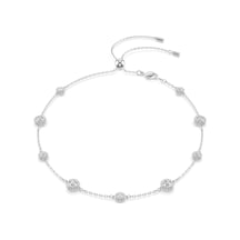 5732275 Swarovski Kolye Una:necklace Double Sıde Cre/rhs Metalik