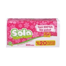 Solo Peçete 200 Adet 30x30 Cm Emici Ve Dayanıklı 2'li Ekonomik Paket - 2 Adet Tarı