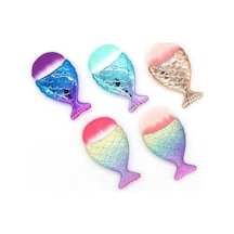 Balık Desenli Nail Art Toz Fırça