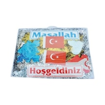 Vatan Bayrak Sünnet Düğünü İçin Süs Malzemeleri Seti Büyük Boy No