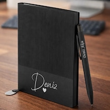Bk Gift Kişiye Özel İsimli Defter Kalem Seti -9, Hediye Kutulu Premium Not Defteri Seti, Kurumsal Promosyon Seti Kobitmeyencom36375 Bk Gift