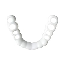 Suntek Silikon Üst/alt Takma Diş Kaplamaları Protez Sahte Üst