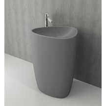 Bocchi Etna Monoblok Lavabo Gri