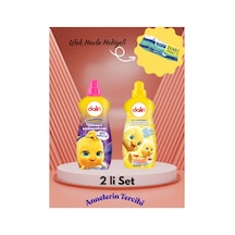 Sıvı Çamaşır Deterjanı + Konsantre Yumuşatıcı Islak Havlu Hediyeli 2 Li Set