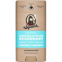 Dr. Squatch Coconut Castaway Alüminyumsuz Stick Deodorant 75gr