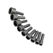 Master 530450 Bits Saplı Lokmalı Somun Adaptörü 5-13mm 9 Parça