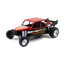 Metal Çöl Panteri Çek Bırak Kırmızı 12 Cm