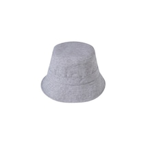 Unisex Basic Bucket Şapka Gri