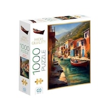 Kayıklar 1000 Parça 2,2mm Kalınlık 48x68cm Profesyonel Hobi Puzzle Yapboz Serisi