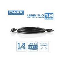 Dk-cb-usb3al180 1.8m Usb 3.0 Erkek-erkek Data Kablosu
