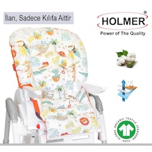 HOLMER Leke Tutmaz Organik Mama Sandalyesi Minderi & Kılıfı Max-T