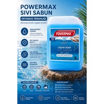 Powermax Sıvı Sabun Okyanus Ferahlığı 5 L Nemlendirici Formül Ph 5.5