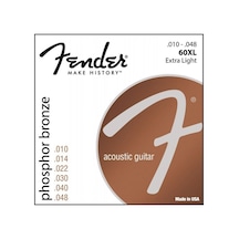 Fender Phosphor Bronze 60Xl 10-48