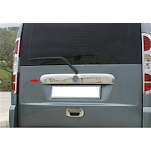 Woc Chrome Fiat Doblo Krom Bagaj Çıtası 2006-2012 Paslanmaz  Çelik