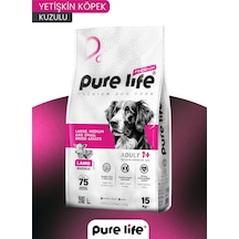 Purelife Premium Kuzulu Yetişkin Köpek Maması 15 KG