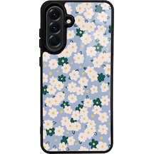 A56 Daisy Pattern Tasarımlı Glossy Telefon Kılıfı Uyumlu Çok Renkli