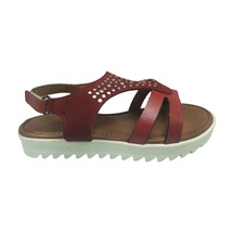 Ortopedikal Trend 2103 Klt Kız Çocuk Sandalet %100 Hakiki Deri (544777859) Kırmızı