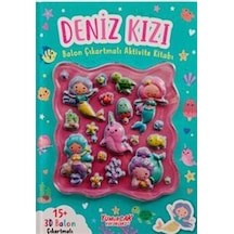 Deniz Kızı Balon Çıkartmalı Aktivite Kitabı