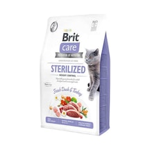 Sterilised Ördek Ve Hindi Tahılsız Kısırlaştırılmış Kedi Maması 2 Kg