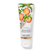 Bath & Body Works Honeysuckle & Peach Spritz Yoğun Nemlendirici Vücut Kremi 226gr