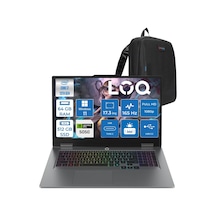 Lenovo LOQ 17IRX10 W83JH006CTRP31 i7-13650HX 64 GB 512 GB SSD RTX5050 17.3" W11P Dizüstü Bilgisayar + Zetta Çanta