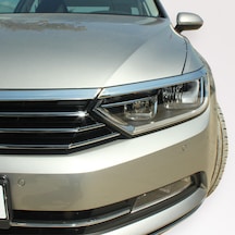 Volkswagen Passat Far Üst Çıtası Kromu 3 Parça 2015-2019 Model