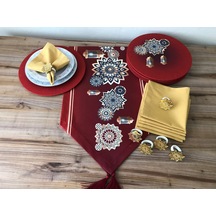 Ramazan Sofra Sunum Seti 13 Çok Renkli