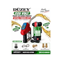 220 Volt Mazot Aktarma Pompası & Sayaçlı Tabanca Seti Litre Ölçm