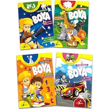 Örneğe Bakarak Boya Okul Öncesi Boyama Set 1 - 4 Kitap