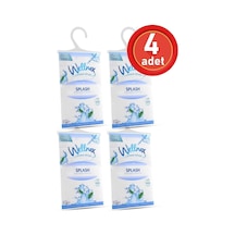 Wellnax Askılı Dolap Ve Çekmece Kokusu Splash 4 Adet 69070451