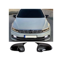 Vw Passat B8 Batman Yarasa Ayna Kapağı Piona Black Abs 2015 Ve Üzeri