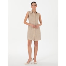 Pierre Cardin Kadın Bej Elbise Dokuma 50305999-vr011 Bej