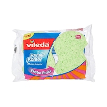 Vileda Konfor Oluklu Sünger, 2'li Paket,parlak