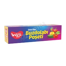 Viora Buzdolabı Poşeti Orta Boy 20'li