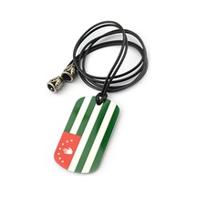 Asker Künyesi Abhaz Bayrak Siyah