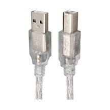 Powermaster Şeffaf Usb Yazıcı Kablosu 1.5 Metre 54090732