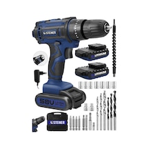 Steiner Alman Highline 58 V 5 Ah Darbeli Bakır Sargılı Çift Akülü Vidalama Matkap - St0518r215400107