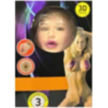 Erofoni Blonde Saçlı Büyük Boy Sesli Ve Titreşimli Realistik 3 İşlevli Şişme Bebek Kadın Manken