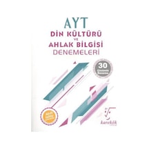 Ayt Din Kültürü ve Ahlak Bilgisi Denemeleri Karekök Yayınları N11.28988