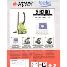 Bks 1330 Süpürge Modeli 5 Adet Toz Torbası S 6260