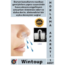 Horlama Rahat Nefes Uyku Kalite Artırıcı Ergonomik Horlama Önlemeye Yardımcı Silikon Burun Aparatı