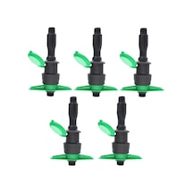 3/4 İnç Dn20 Erkek Dişli Hızlı Su Giriş Vanası Dış Dişli Siyah Ve Yeşil Çok Renkli