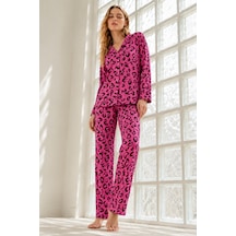 Norcia Sports Kadın Regular Bürümcük Lila Pijama Takımı Çok Renkli - 929467663 Çok Renkli - 929467663 Çok Renkli