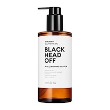 Siyah Nokta Karşıtı Makyaj Temizleme Yağı 305ml Super Off Cleansing Oil Blackhead Off 000 Açık Krem
